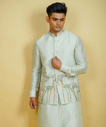 kurta pyjama & Jacket