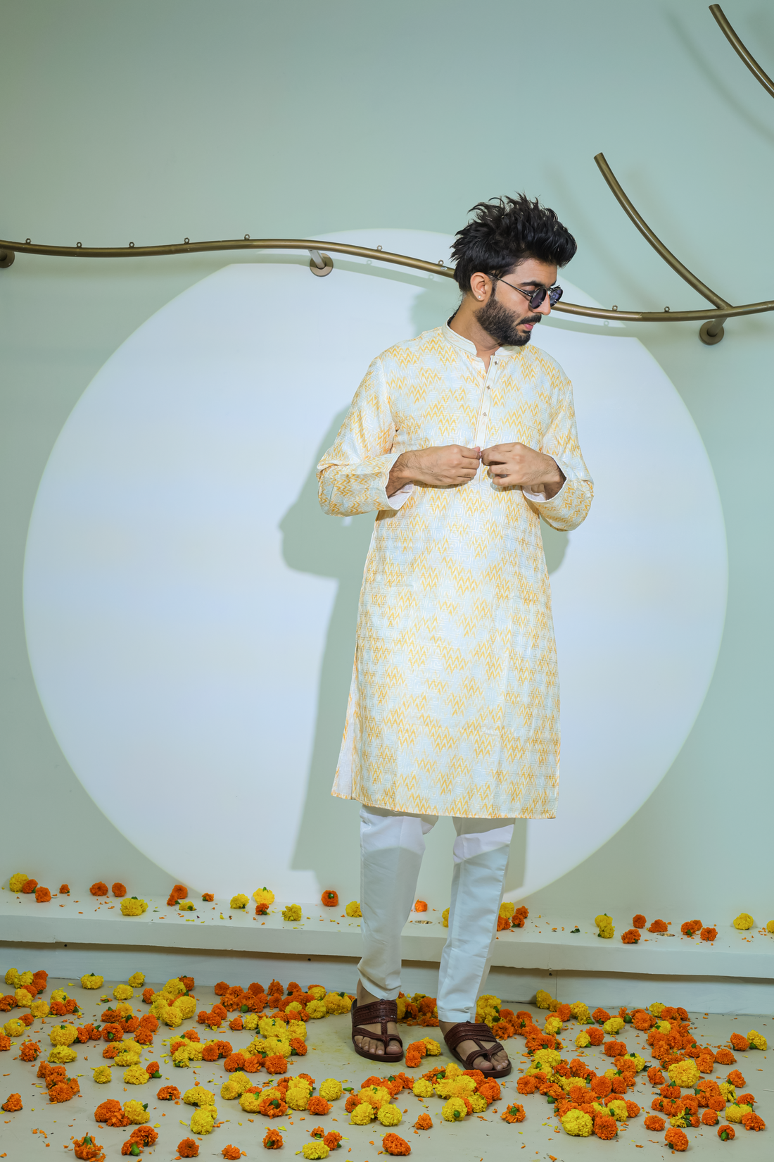 Kurta and Pajama by Dhoire 36