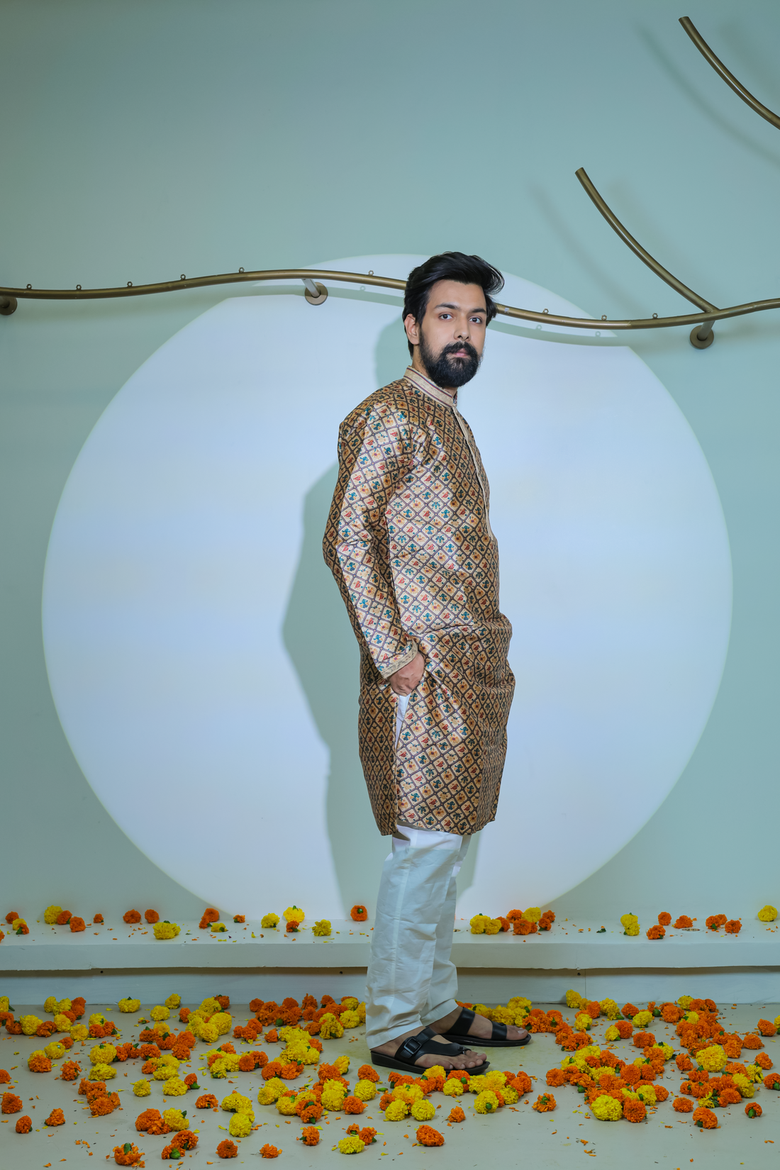 Kurta and Pajama by Dhoire 46